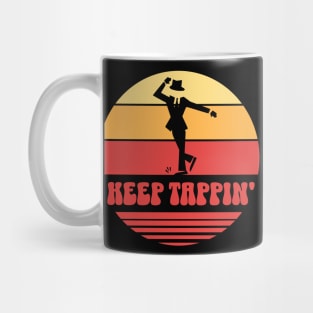 Retro Keep Tappin' Tap Dancer Mug